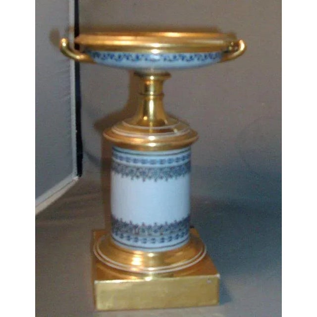Early 19th Century French Empire Paris Porcelain Tazza For Sale - Image 10 of 11