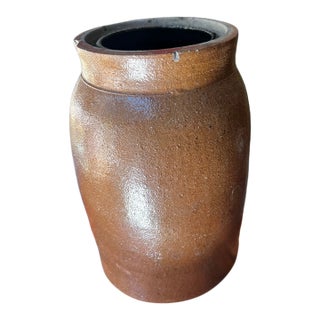 Vintage Country Core Amish Butter Churn Jar For Sale