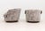 Milo Baughman Pair of Milo Baughman Style Barrel Swivel Arm Chairs For Sale - Image 4 of 11