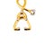18k Yellow and White Gold Stethoscope Charm Pendant For Sale In Houston - Image 6 of 8