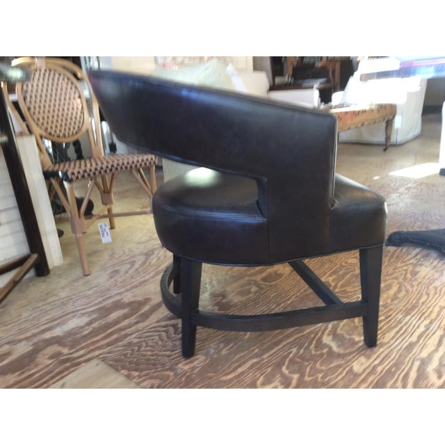 Lee Industries Modern Lee Industries Leather Club Chair Item # L5483-01 For Sale - Image 4 of 6