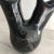 Very lovely polished black wedding vase by Santa Clara Pueblo Pottery. A stunning and highly collectible piece of Native...