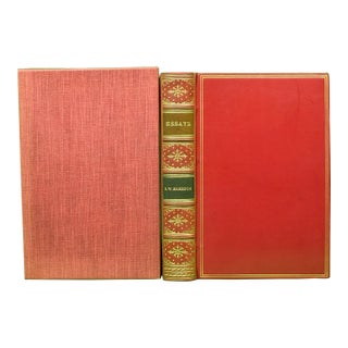 "Essays" 1929 Emerson, Ralph Waldo- Set of 2 For Sale