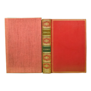 "Essays" 1929 Emerson, Ralph Waldo- Set of 2