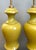 Vintage Gilt Tipped Painted Glass Lamps - A Pair For Sale - Image 13 of 16