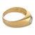 Vintage Diamond 14k Yellow Gold Bezel Engagement Ring, Size 8.5 For Sale - Image 4 of 6