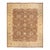 Eclectic, One-of-a-Kind Hand-Knotted Area Rug in Brown, 12' 3" x 14' 2" For Sale