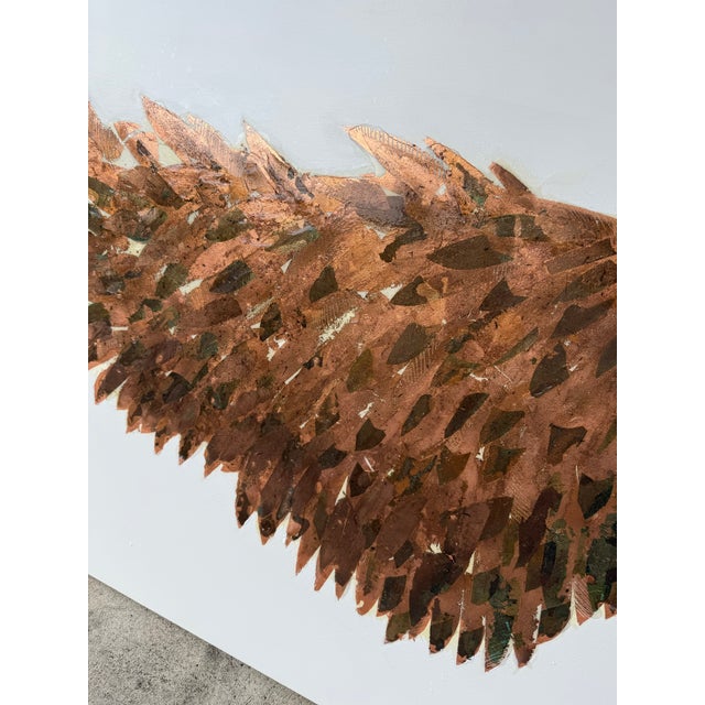 Alissa Madden Design Outstretched Wings on Canvas, Signed For Sale - Image 12 of 16