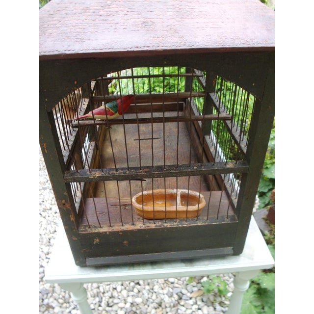 Antique Birdcage, France, 1850s For Sale - Image 9 of 18