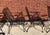 Meadowcraft Dogwood Patio Wrought Iron Dining Set 4 Chairs Table, Attributed For Sale - Image 10 of 10