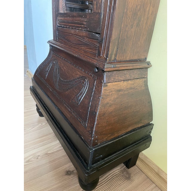 Oak Display Case, 1920s For Sale - Image 10 of 18