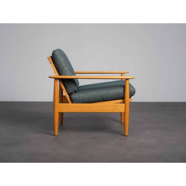 Scandinavian Modern Lounge Chair, Denmark, 1970s For Sale - Image 3 of 10