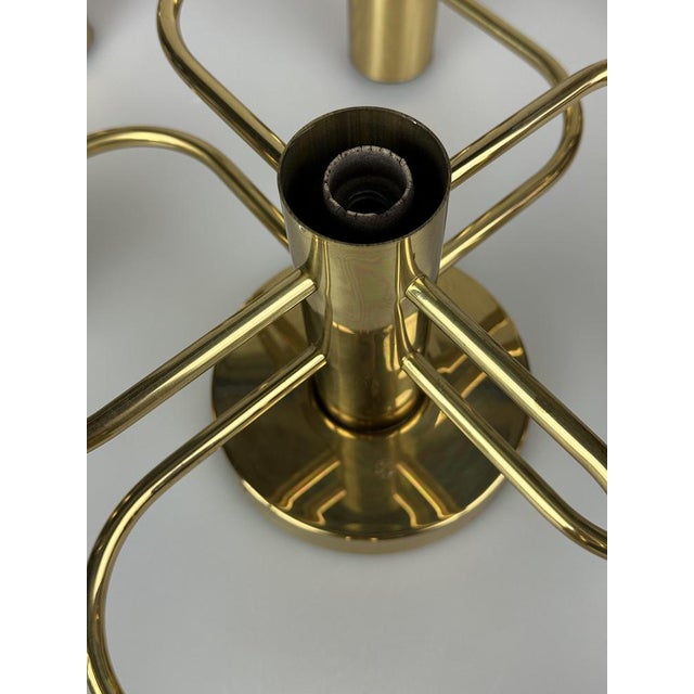 Bulb Ceiling Lamp in Brass from Leola Leuchten, Germany, 1970s For Sale - Image 15 of 18