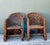 Vintage Woven Rattan Lounge Chairs - Pair For Sale - Image 12 of 12