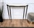 White Mid-Century Modern Italian Brass Console Table with White Marble Top, 1950s For Sale - Image 8 of 10