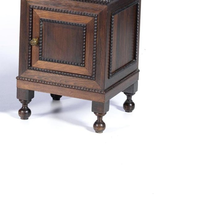 Bedside Tables in Fine Wood, Set of 2 For Sale - Image 5 of 6