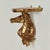Group of Four Antique Italian Seahorse Wall Brackets For Sale In West Palm - Image 6 of 12