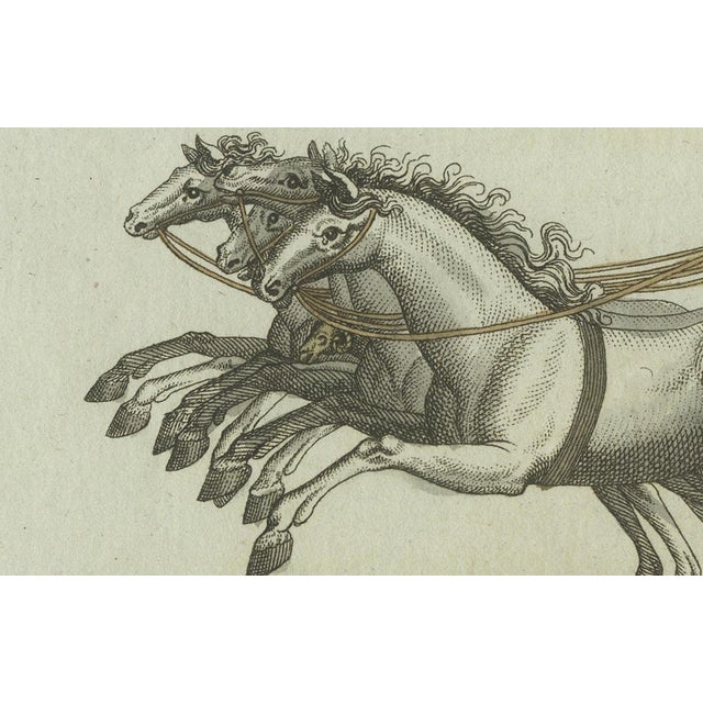Paper Bertuch, Roman Chariot Racing and Circus Maximus, 1800, Engraving For Sale - Image 7 of 9