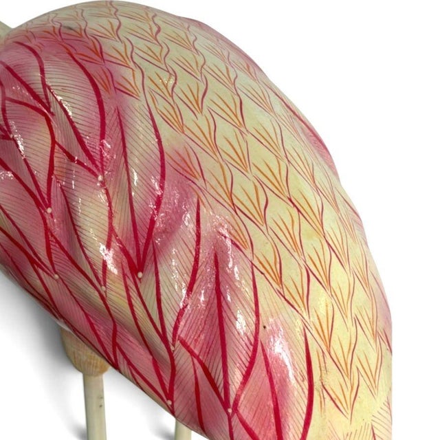 Sergio Bustamante Paper Mache Life Size Flamingo’s, Mexico 1960 For Sale - Image 10 of 13