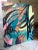 2020s "Everybody Wants to Rule the World" Contemporary Original Abstract Acrylic Painting by Albert Leon Sultan For Sale - Image 5 of 13