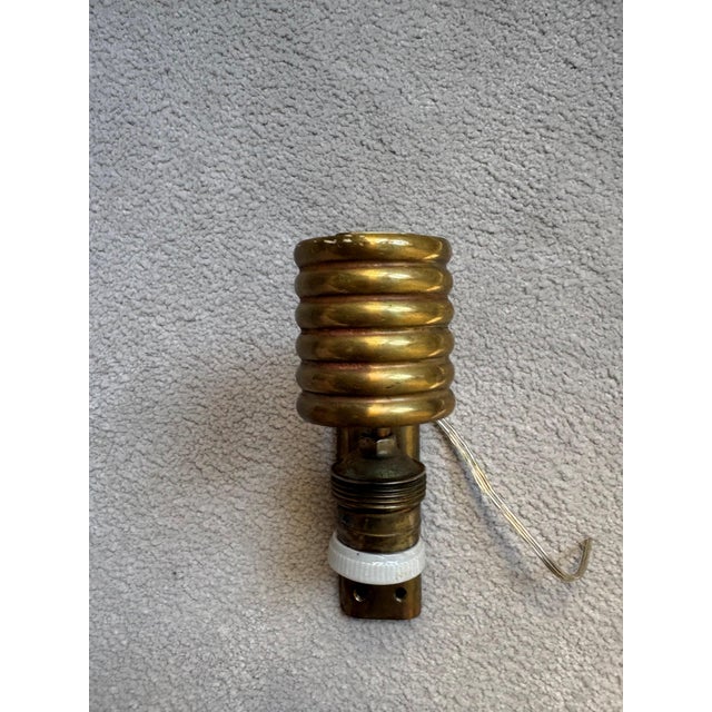 1960s Pair of Art Deco Wall Sconces For Sale - Image 11 of 12