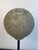 Metal Pair of Mounted Spheres on Iron Bases For Sale - Image 7 of 11