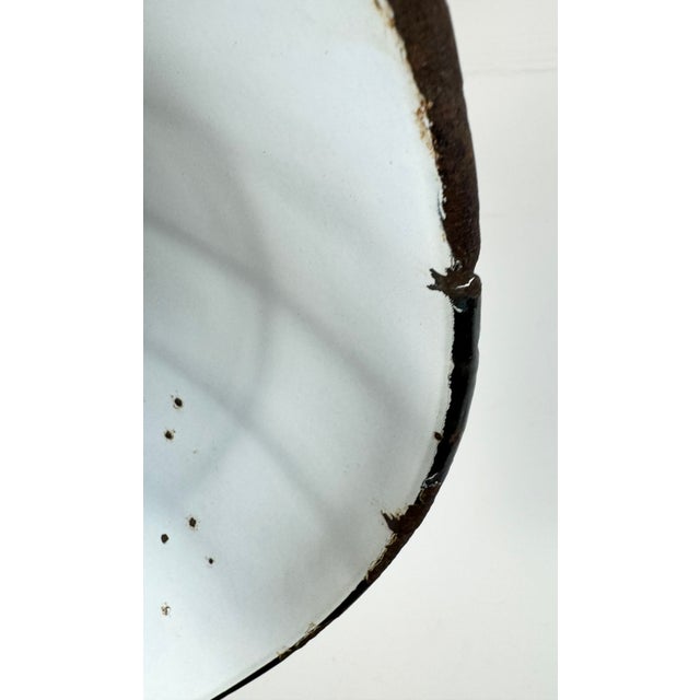 Industrial Black Enamel and Cast Iron Cage Pendant Light from Elektrosvit, 1960s For Sale - Image 17 of 18