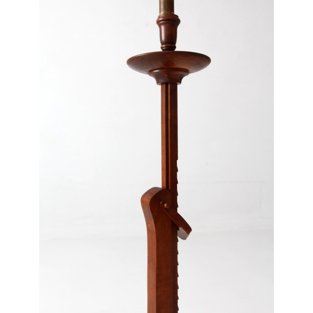 Antique Arts & Crafts Adjustable Floor Lamp For Sale - Image 15 of 18
