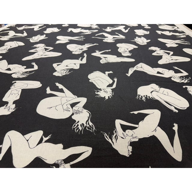 Modern Pierre Frey "La Danse" Fabric - 3.3 Yards For Sale - Image 3 of 5