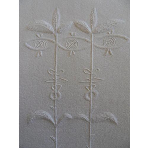 Modern Jean Cocteau, Flower Couple, Etching For Sale - Image 3 of 4