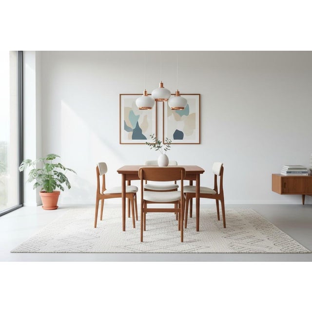 Brown Teak Dining Table with Double Extension by Poul Hundevad for Hundevad & Co., 1960s For Sale - Image 8 of 18