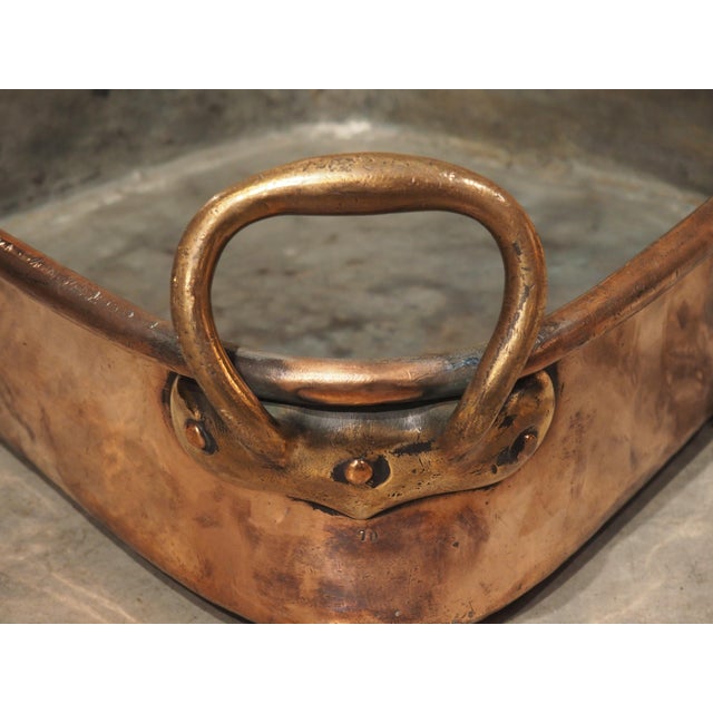 Heavy Antique French Copper Turbotiere Poacher, Maison Gaillard Paris, C. 1850 For Sale - Image 4 of 13