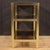 1980s Side Table in Gilded Metal, 1980 For Sale - Image 5 of 13