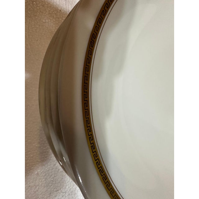 Service with Gold Greek Frieze by A. Vignaud for Limoges, Set of 18 For Sale - Image 18 of 18