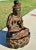 Asian Wooden Gilded Buddha Statue, Hand-Painted For Sale - Image 3 of 11