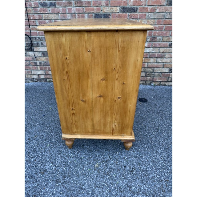 Late 19th Century 19th Century Pine Chest of Drawers For Sale - Image 5 of 7