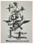 Ossip Zadkine, Composition, Lithograph, 1987 For Sale