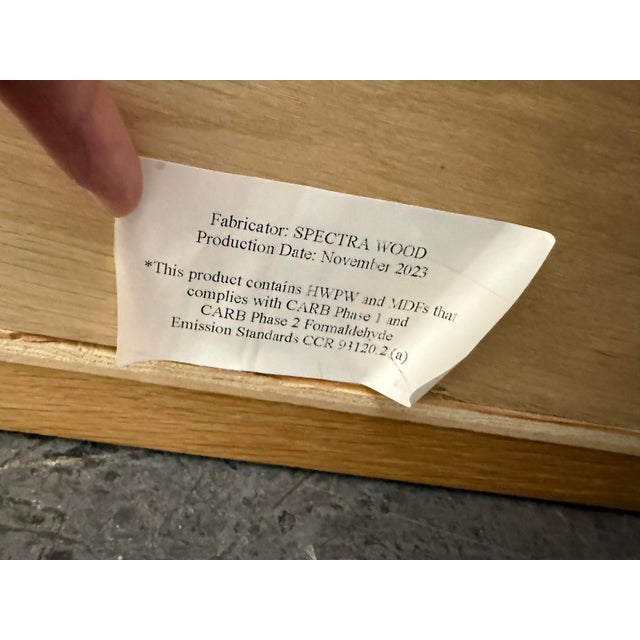 Room & Board Rollins White Oak Wood Bookcase For Sale - Image 12 of 12