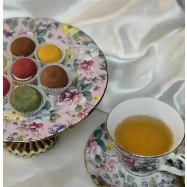 Ceramic 1980s Harrods Knightsbridge Chelsea Garden by Duchess Primrose Pink Tea Set- 36 Pieces For Sale - Image 7 of 7