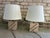 Vintage Travertine Table Lamps - a Pair For Sale - Image 13 of 14