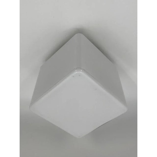 Glass Bauhaus Wall or Ceiling Lamp by Walter Georg Kosta for Atrax Berlin, 1930s For Sale - Image 7 of 9
