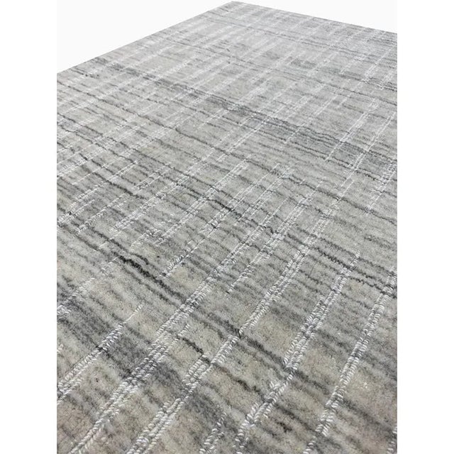 2020s Handwoven Scandinavian Style Area Rug 2’0″ X 3’0″ For Sale - Image 5 of 11