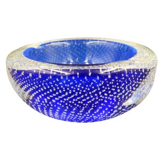 Ashtray or Bowl in Murano Glass by Archimede Seguso, Italy, 1950s For Sale
