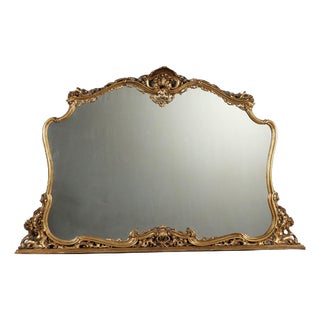 Large Rococo Style Mirror For Sale