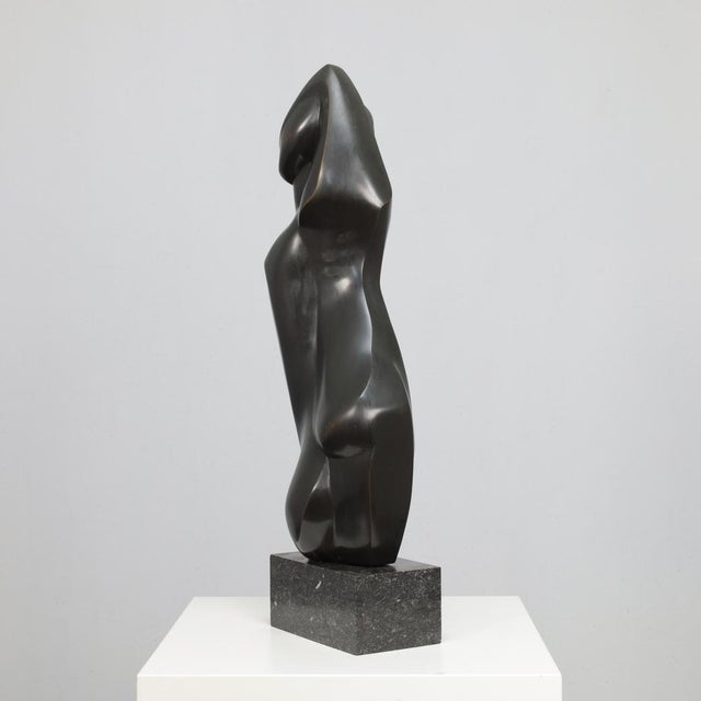 Bronze Woman Sculpture by Francine Govers, 1990s For Sale - Image 4 of 10