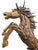 Vintage Rustic Life-Size Teak Root and Driftwood Rearing Horse Sculpture For Sale - Image 9 of 12