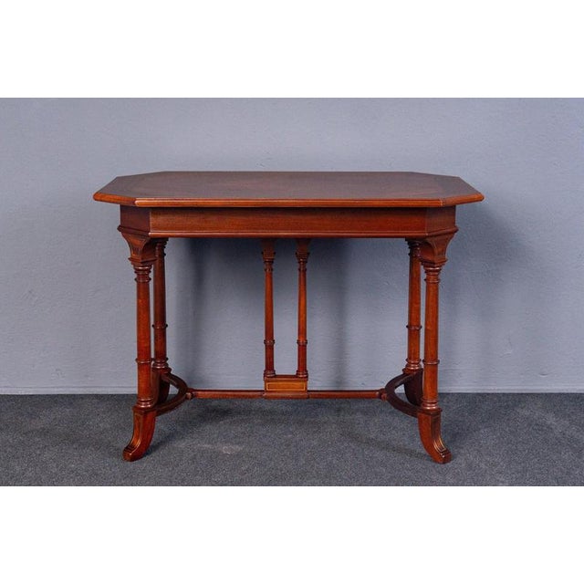 Object: small table/salon table Era & style: Neo Empire Features - fine, decorative and practical furniture with a...