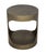 Mid-Century Modern NOIR Eclipse Round Side Table, Metal with Aged Brass Finish For Sale - Image 3 of 5