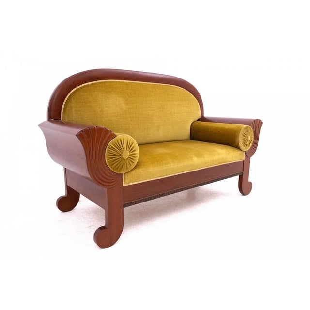 Antique sofa, Northern Europe, around 1880. Very good condition, after wood renovation. dimensions: height 111 cm seat...