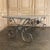 Mid-Century French Painted Oak and Wrought Iron Dining Table For Sale - Image 10 of 13